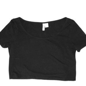 Black H&M Crop Top